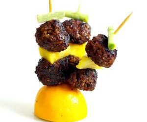 Miso Meatballs with Hemp Hearts Recipe