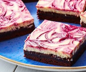 Blackberry Cheesecake Brownies