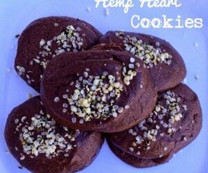 Chocolate Hemp Heart Cookies