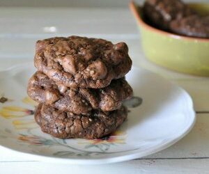 Chocolate truffle hemp cookies
