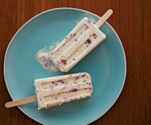 Strawberry Shortcake Ice Cream Pops