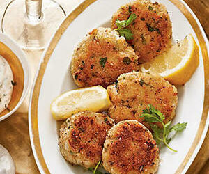 Greek Cod Cakes