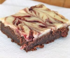 Gluten-Free Raspberry Cheesecake Brownies Recipe