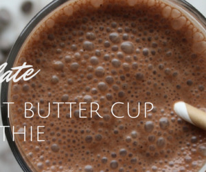 Chocolate Peanut Butter Cup Smoothie