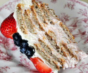 Red, White, and Blueberry Icebox Cake Recipe