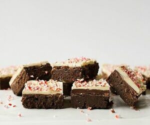 Peppermint Bark Brownies