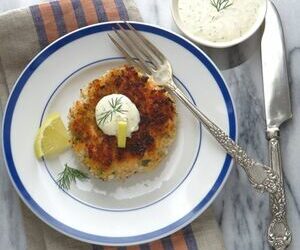 crunchy salmon cakes