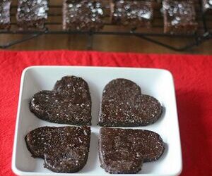 Two Bite Peanut Butter Chocolate Brownies (Vegan)