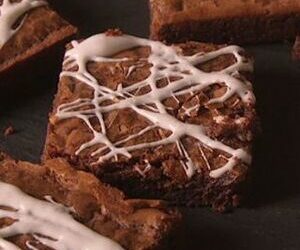 Cobweb Brownies