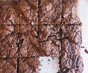 Red wine chocolate brownies (gluten free)