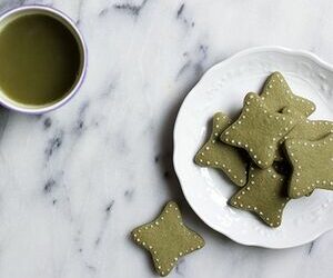 Matcha Butter Cookies