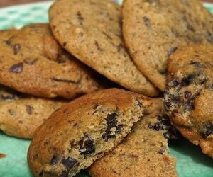 Chocolate Prune Cardamom Cookies