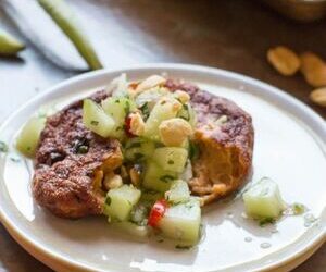 Thai Style Barramundi Fish Cakes with Cucumber Relish