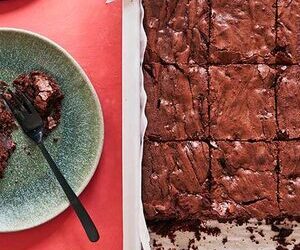 Courgette brownies